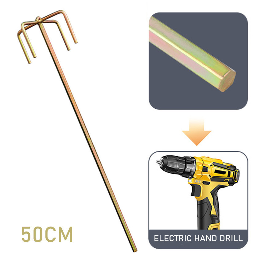 Mata Bor Mixer Semen Fultifungsi baja mixer Adukan semen ,cat,adonan Serbaguna panjang 50cm