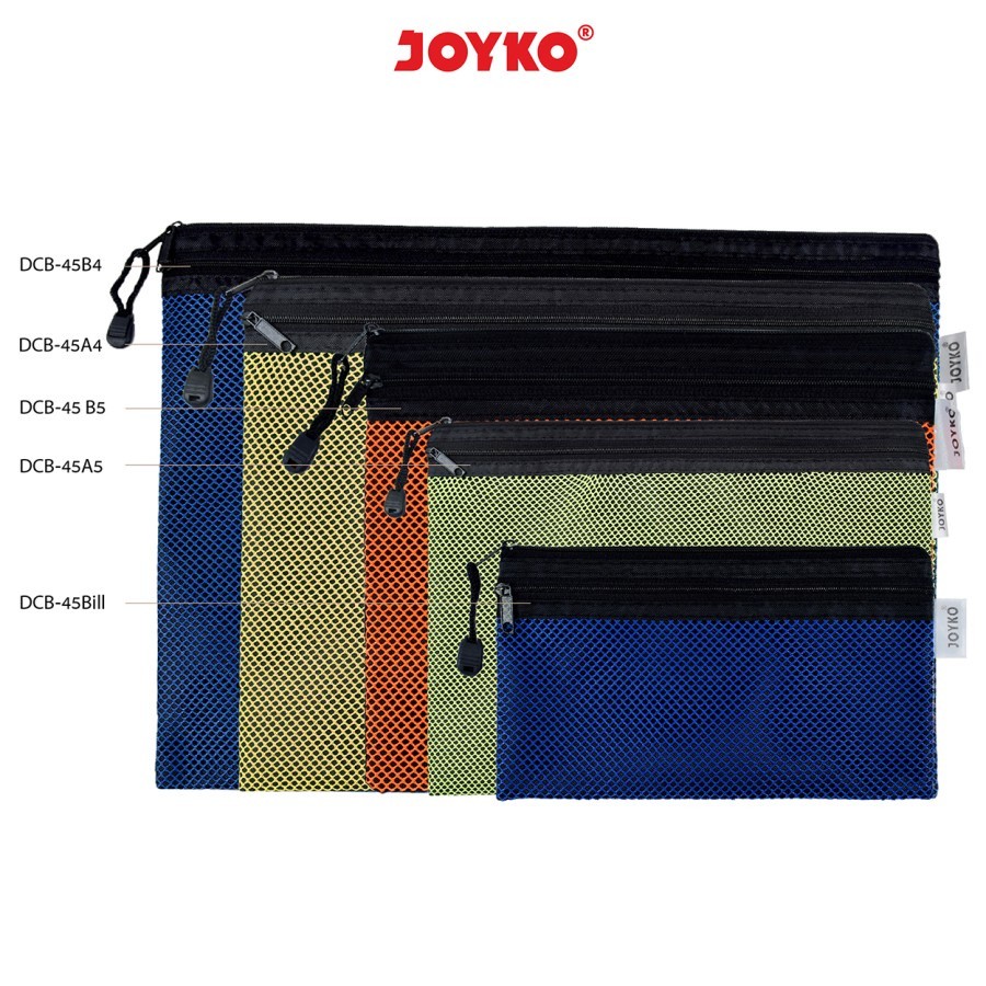 

Document Bag Tas Dokumen Joyko DCB-45 Bill A5 B5 A4 B4 Jaring Parasut