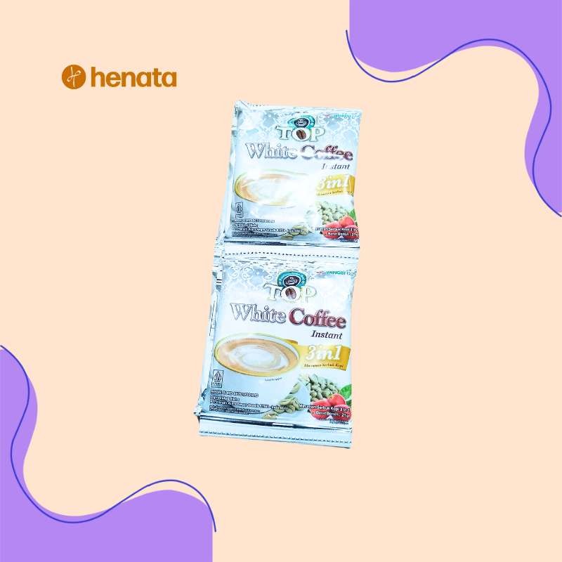 

TOP White Coffee 21gr Per renceng
