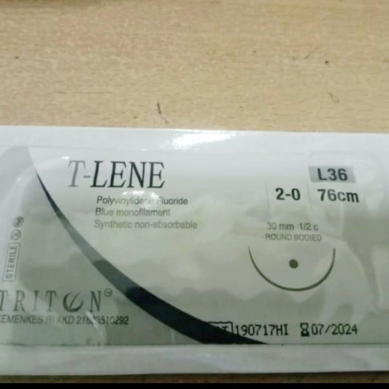 T lene 2/0 L36 Round bodied