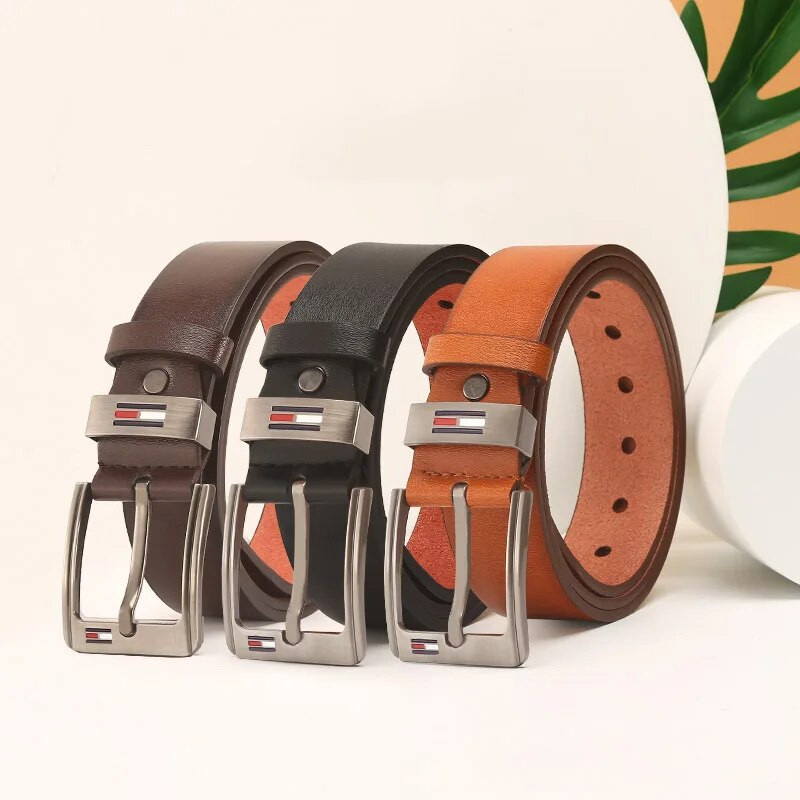 

Men Fashionable Leather Waist Belt Versatile Trousers Casual Retro Waist Chain Street Stall Selling 120cm Summer 2020 Imitation