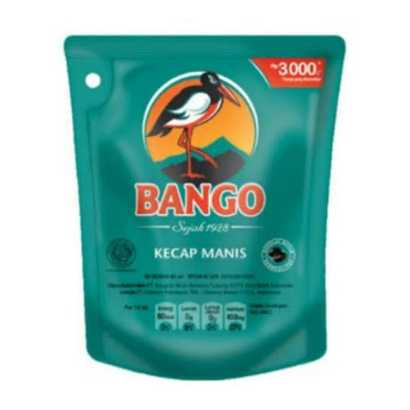 

Kecap Manis Bango 3000 Pouch 77 gr