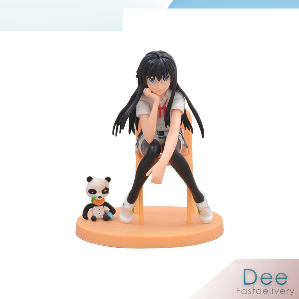 Yukino Yukinoshita Sitting on Chair Action FIgure