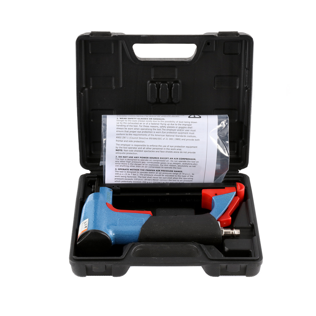 Professional Pneumatic Air Stapler Nailer Fine Stapler Tool For Furniture U-type Pneumatic Strip Woo