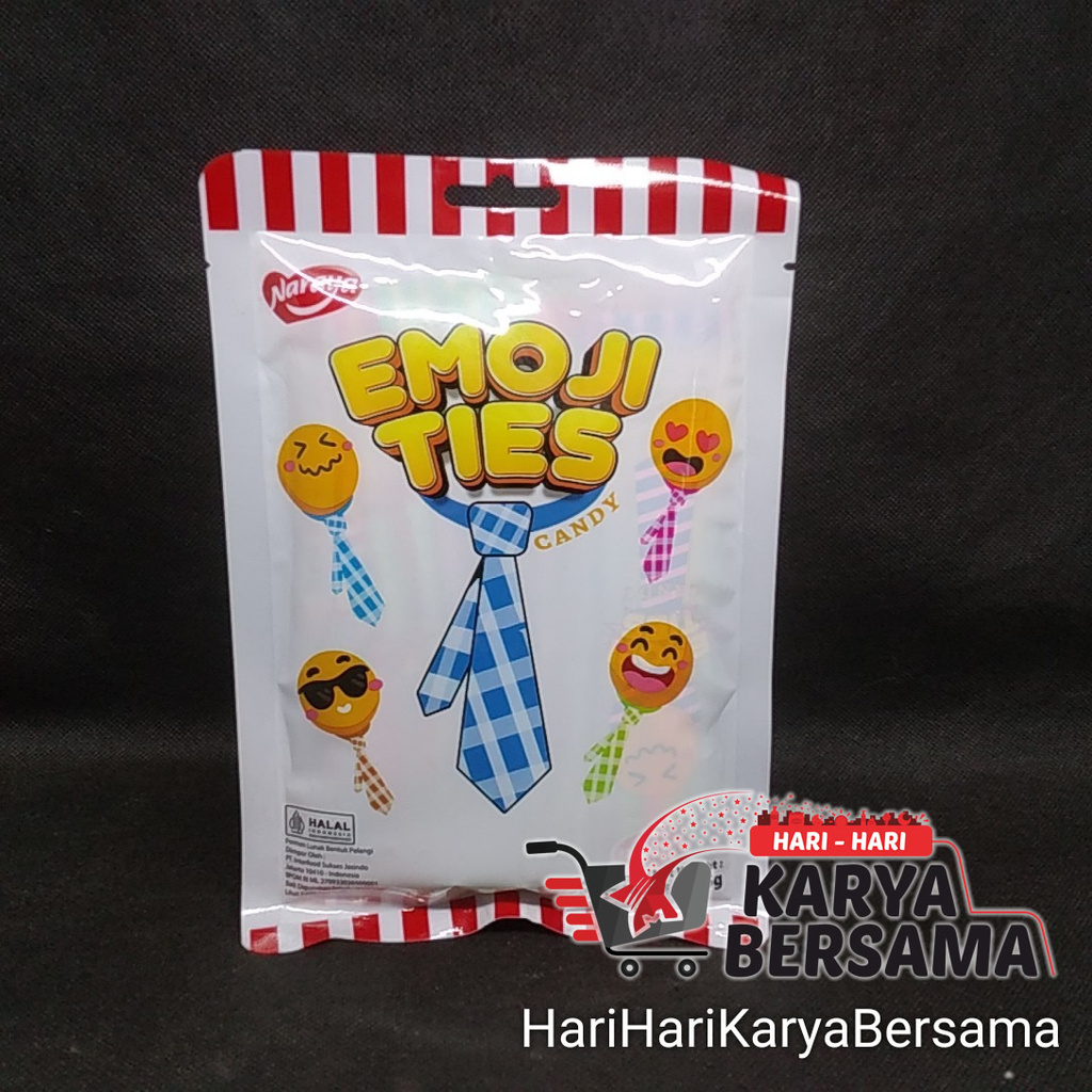 

NARAYA PERMEN LUNAK BENTUK PELANGI EMOJI TIES CANDY 8'S X 7.5GR