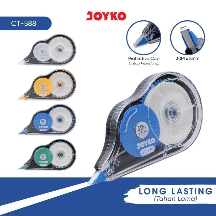 

Pita Koreksi CT-588 Correction Tape Joyko