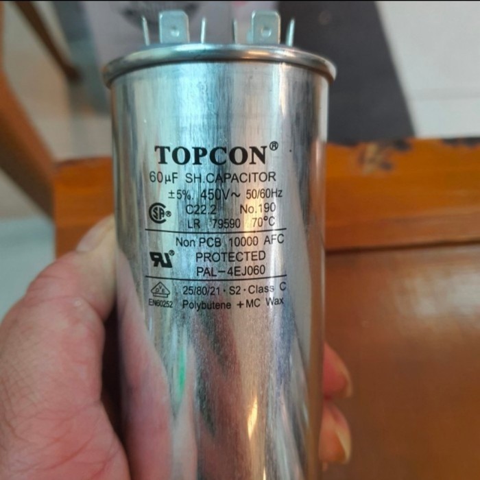 capasitor topcon 60UF 450V