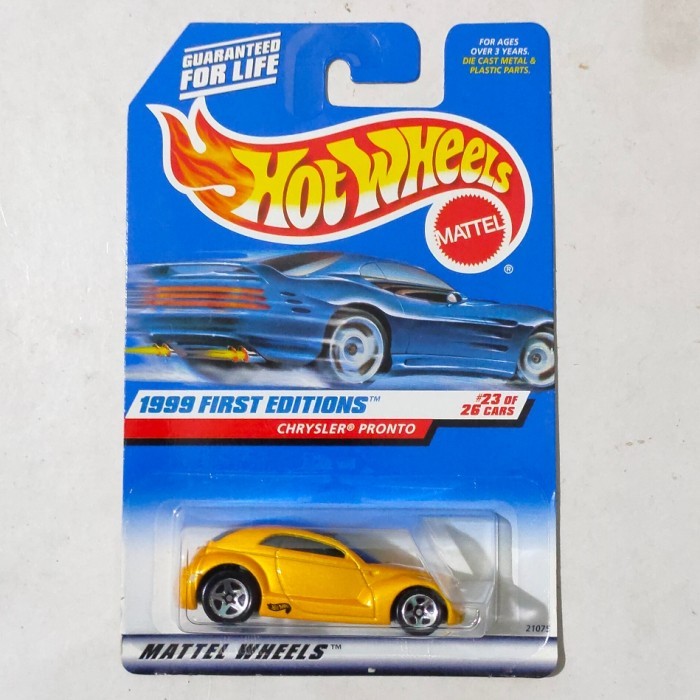 EL99 Hotwheels Hot Wheels Chrysler Pronto kuning 1999 First Editions