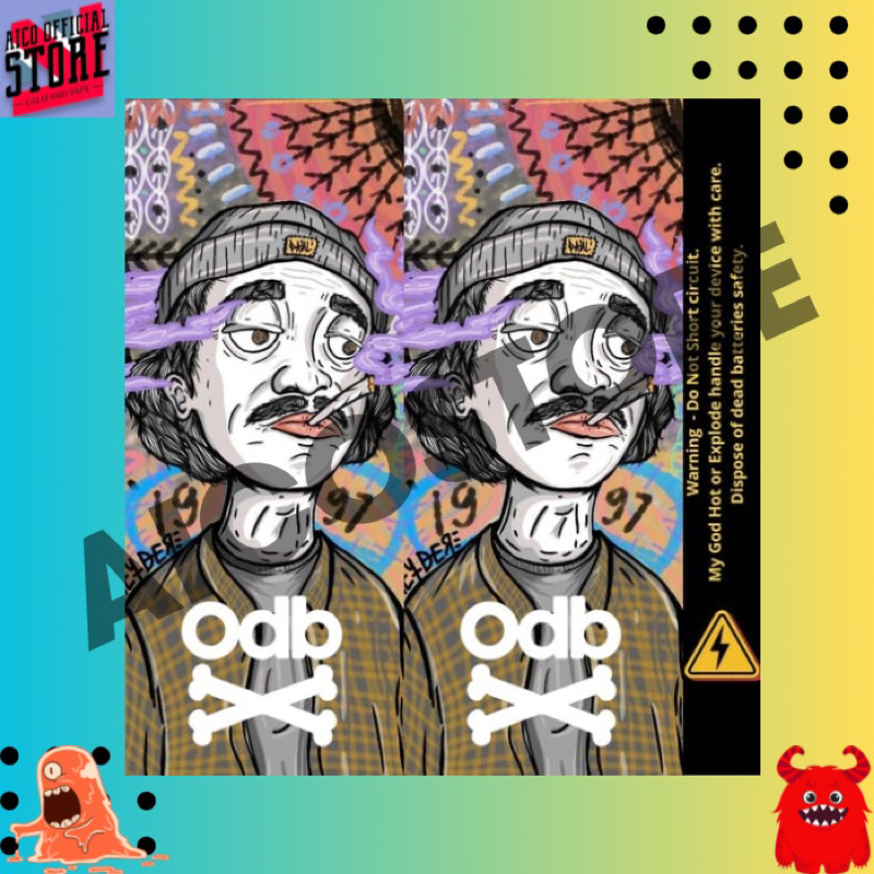 

PROMO Pelindung Baterai - Skin Wrap Baterai 18650 ODEBE Retro Art Desain Original Motif Full Desain Untuk Menghias Serta Melindungi Baterai Agar Awet Termurah - Stiker Skin Wrap Baterai 18650 Motif Odebe Retro Art