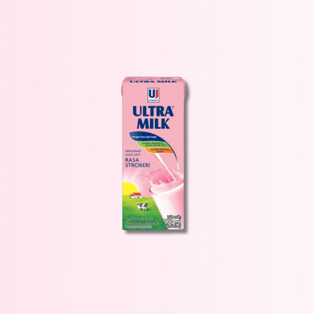 

ULTRA MILK SLIM STRAWBERRY 200ML /PCS