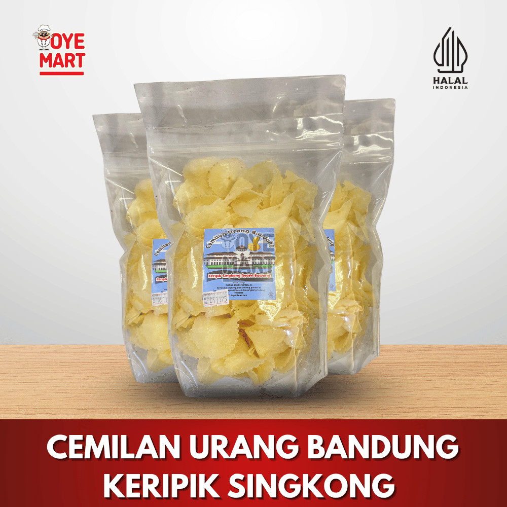 

CEMILAN URANG BANDUNG KERIPIK SINGKONG/KHAS BANDUNG