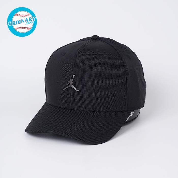 Topi Nike Jordan Cap Jumpman Original Metal Black - S/M