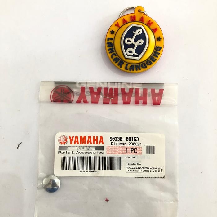 KARET TUTUP BEHEL F1ZR PUTIH/CHROME ORIGINAL YAMAHA 90338-08163 best