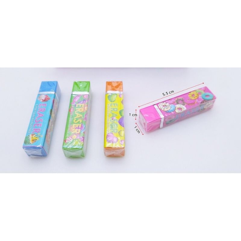 

Dalingshop Penghapus Pensil Warna Warni Squeezy / Eraser Setip Stip