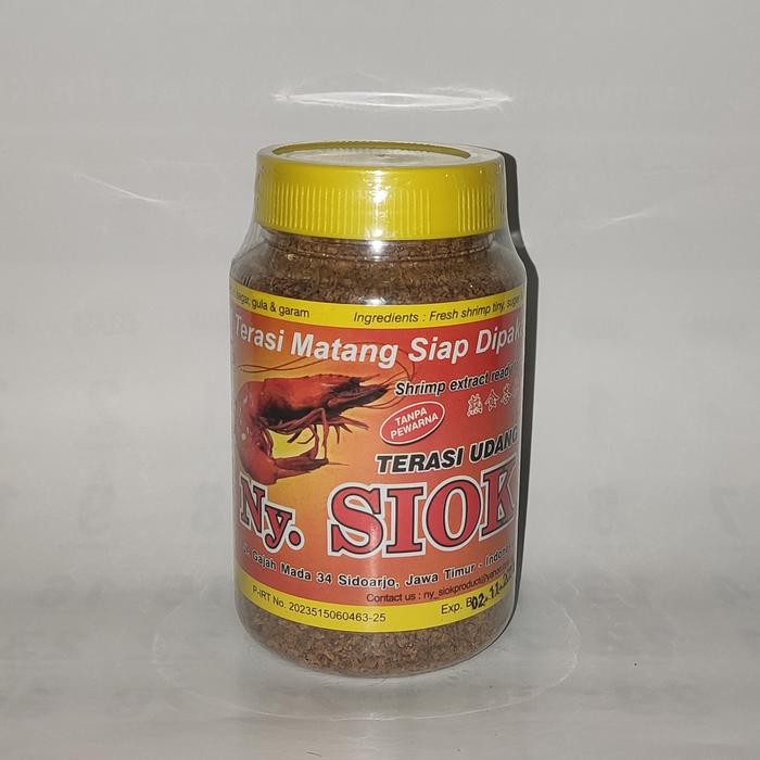 

Terasi Udang Matang Ny Siok 150Gr , Trasi Udang Matang Nyonya Siok