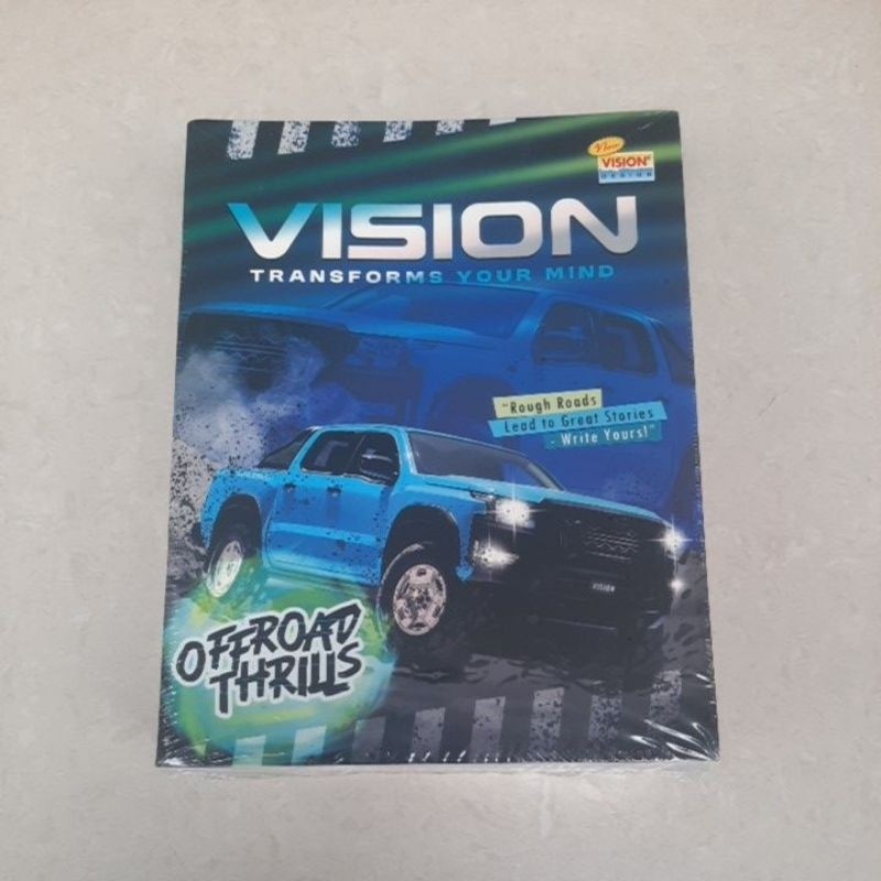 

JAMIN MURAH !!!Buku tulis VISION motif cowok isi 58 lembar/1pak isi 10 buku(BISA LANGSUNG ORDER)