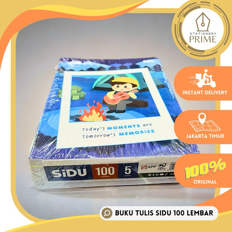 

JAMIN MURAH !!!Buku Tulis Sinar Dunia / SIDU 100 Lembar ( 1 Pack isi 5 Buku )(BISA LANGSUNG ORDER)