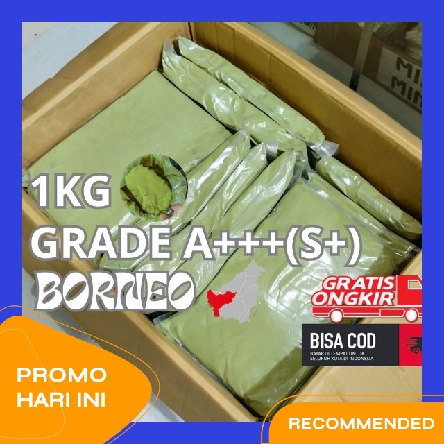 

Kherhathoum Green Green Teh Kopi Alam Kalimantan A+++(S+)(S+) 1kg
