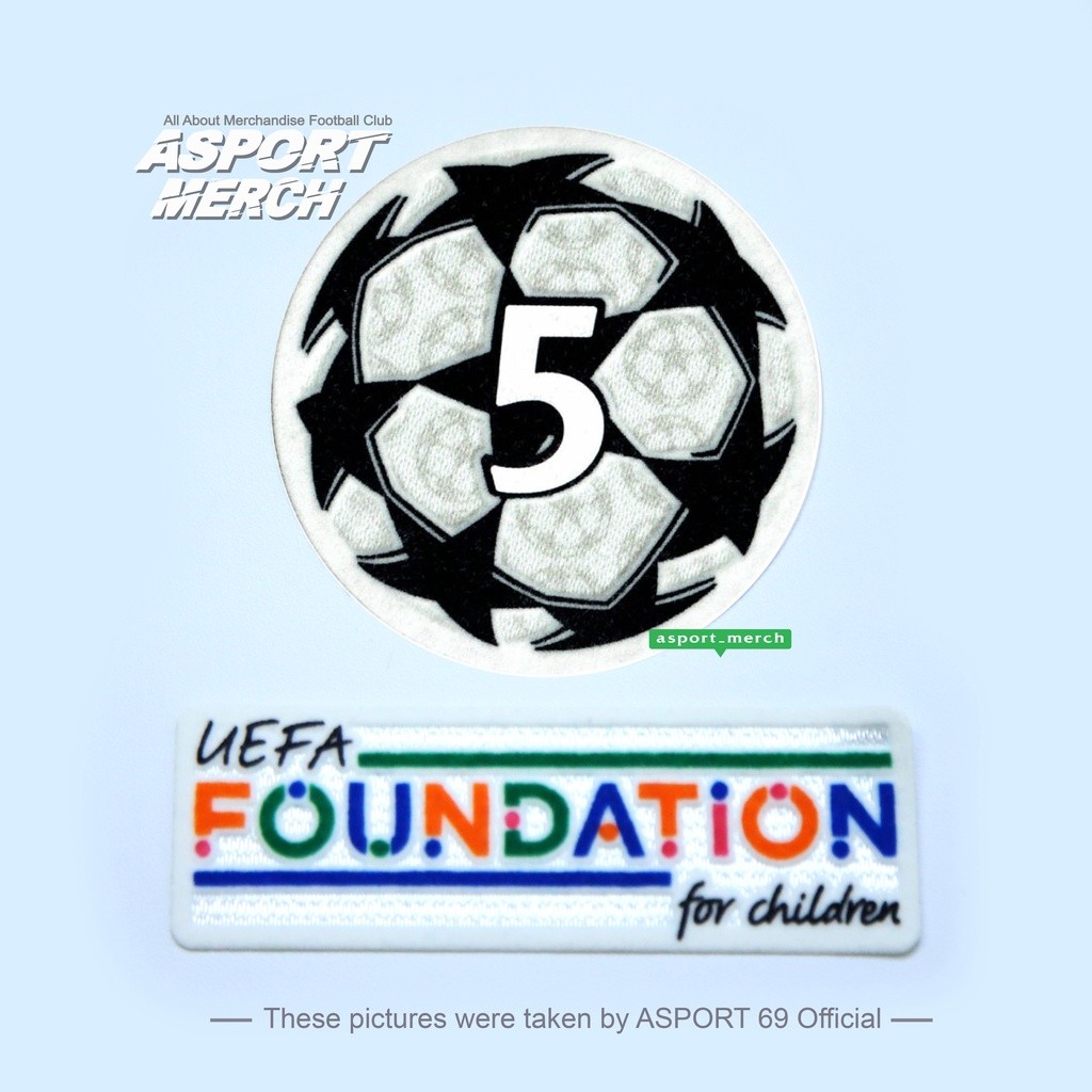 ASPORT PATCH  UCL for BARCELONA    BARCA