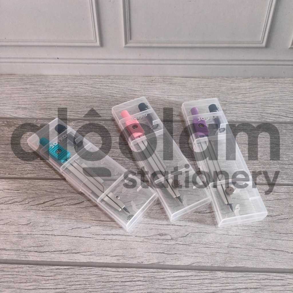 

SATUAN ( 1 PCS ) Penggaris Jongkong / Penggaris Jangka Joyko MS-25 lengkap