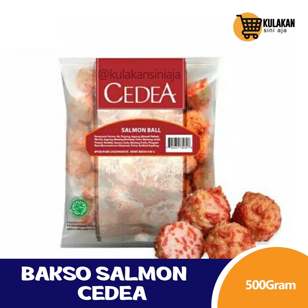 

Cedea Salmon Ball 500g- ARDABA FROZEN