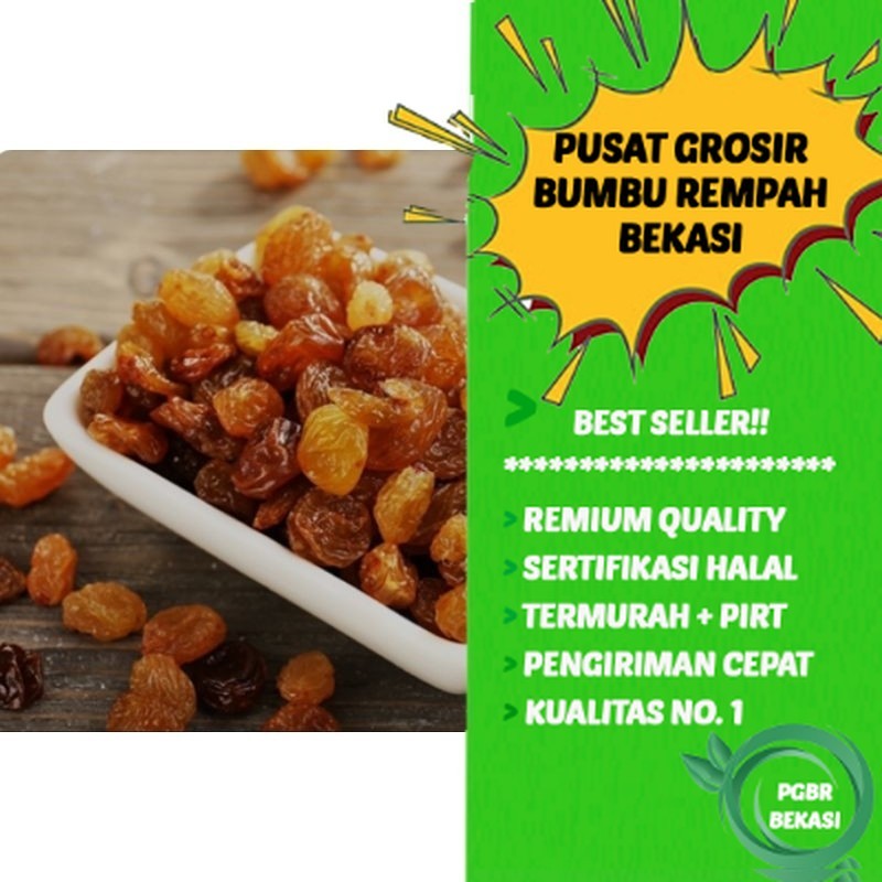 

Kismis hitam toping nasi kebuli 30 gram cukup untuk 1 kg beras enak asam manis / Grosir Kebuli Bekasi