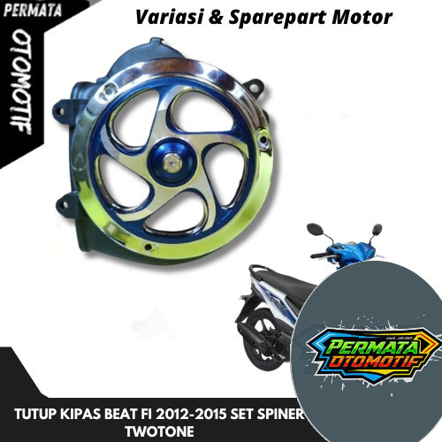 193- Cover Kipas sabit Beat Fi 2013-2015 PNP Fi 2013-2018 Scoopy 2012-2014 Karburator 2011-2013