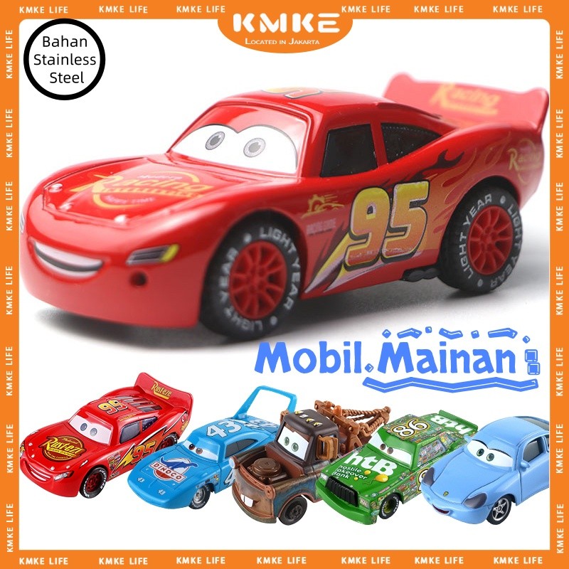 Mainan Mobil Besar Pixar Cars Mcqueen Mobil Mainan Bahan Paduan Mobil Mobilan Anak Cowok Laki Laki