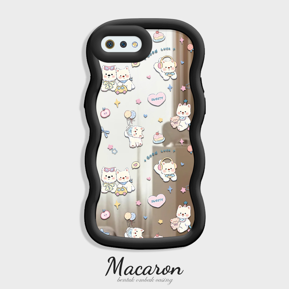 Casing Hp Untuk OPPO A1K Mirror Cassing Phone Berbagai Warna Case Mode Kucing Kesing MKL 4030 JZ