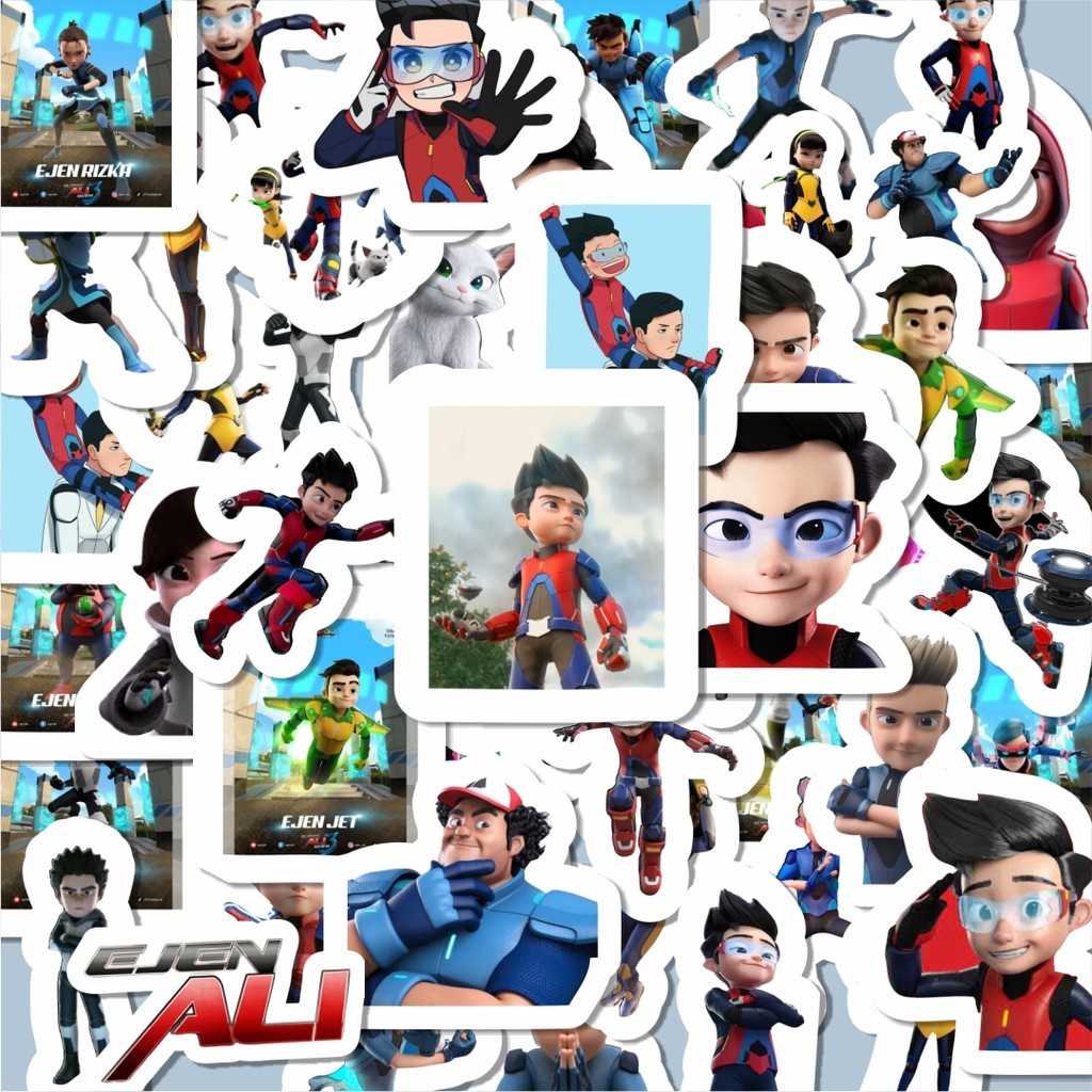 

100PCS Lucu Stiker Stiker Aesthetic Stiker Anti Air Stikers Berperekat Waterproof sticker decal buat Motor Helm Buku Journal Koper Casing HP Laptop Botol Minum Hadiah anak