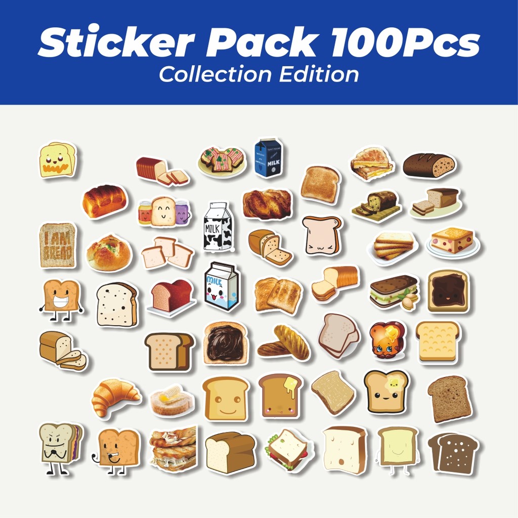 

Hot Stiker Butter [Mentega] Lucu Anti Air Stikers Berperekat Waterproof Sticker Decal Buat Motor Helm Buku Journal Koper Casing HP Laptop Botol Minum