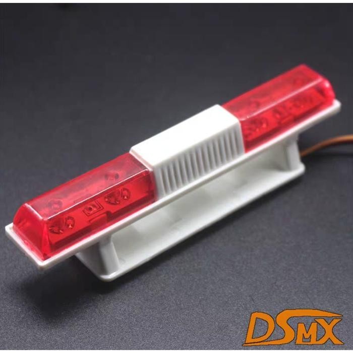 Rc Car Led Police Lamp 5 Mode Flashing Lamp - Merah