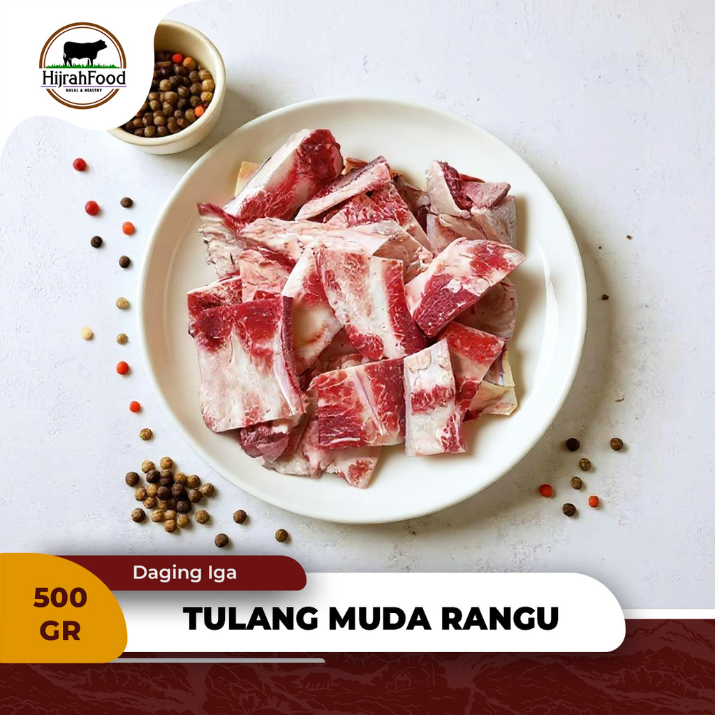 

Hijrahfood Tulang Muda Rangu Sapi | Beef Scapula AUS