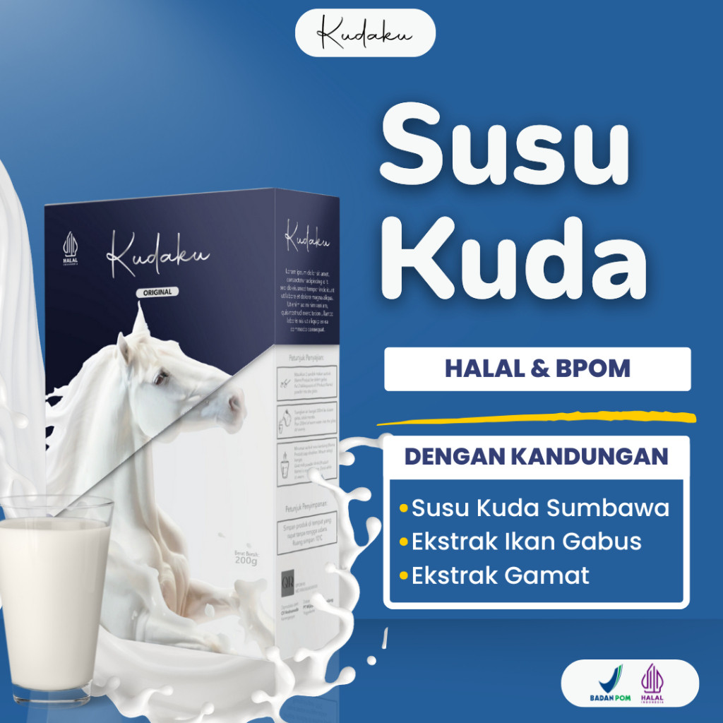 

KUDAKU Susu Kuda Asli Sumbawa Original 1 Box
