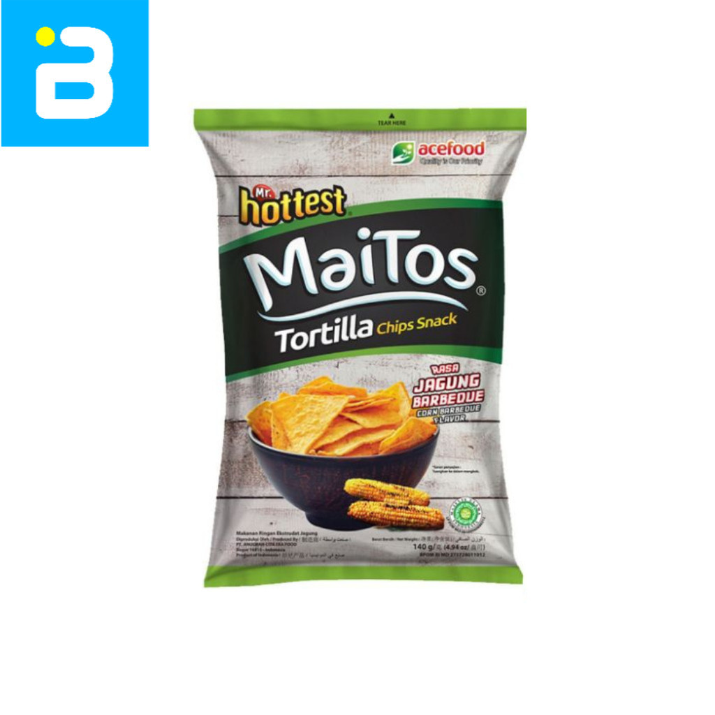 

Maitos Tortilla Jagung BBQ 140G