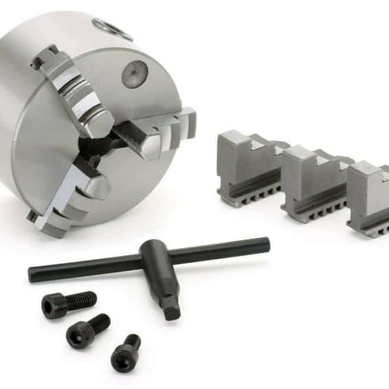 KEPALA BUBUT 5" 3 JAW - CHUCK BUBUT 5" - CLAW BUBUT 5" 3KAKI SAN OU gpt