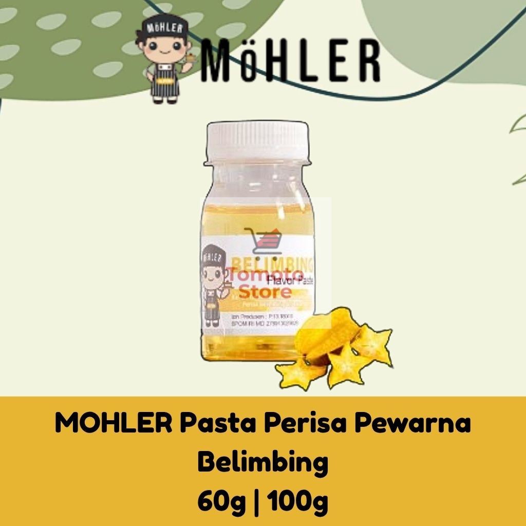 

✨ TOMOTOSTORE ✨ MOHLER Pasta Perisa Pewarna Belimbing / Starfruit