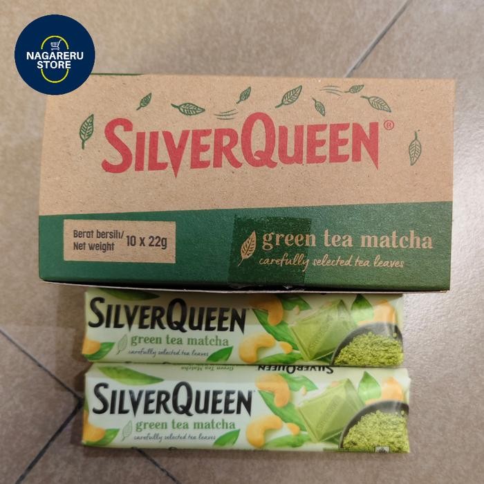 

Silverquenn chocolate green tea matcha 1 box 10 x 22 gr