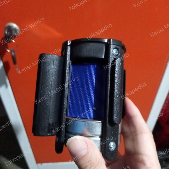 

Kepala Tiang Antrian / Head Belt / Pita Tiang antrian - Biru, +/-200CM