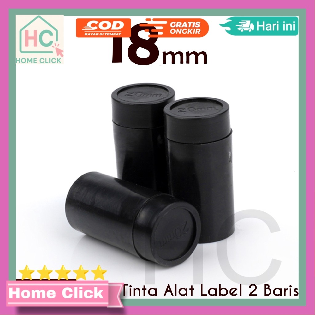 

Tinta Alat Label Harga 18mm untuk Price Labeller 2 Baris MX 6600