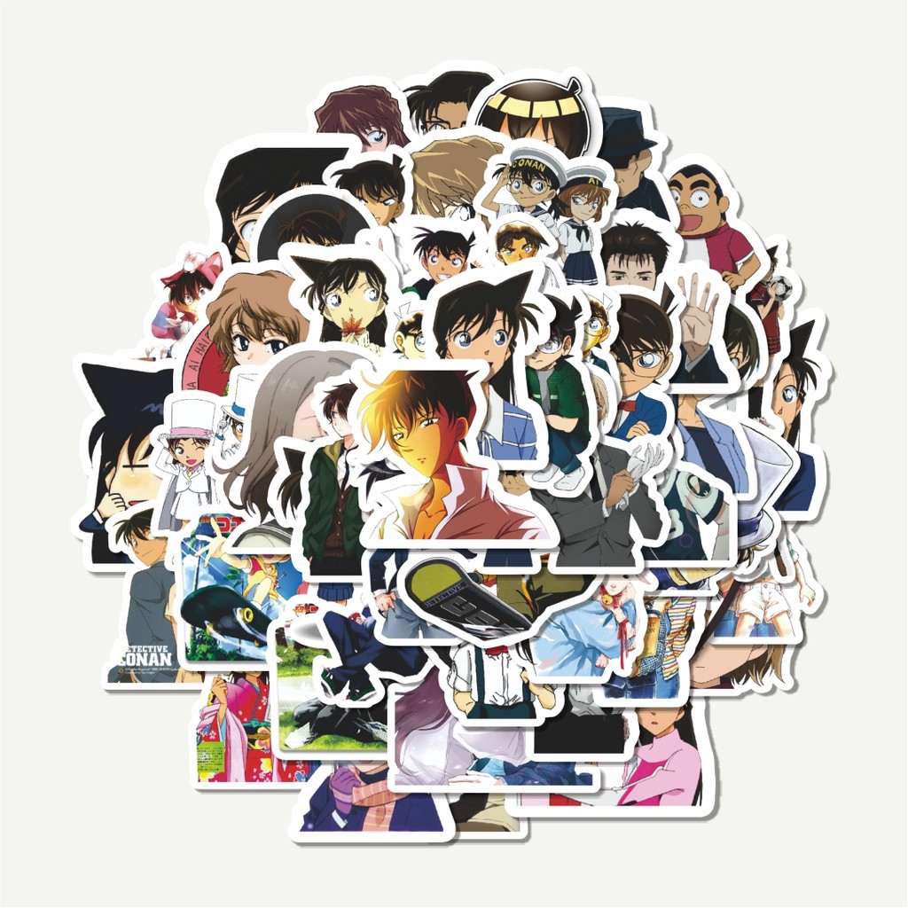 

Sticker Pack Stiker Anime Detective Conan V4 | Sticker TUMBLR | Stiker LAPTOP KOPER HELM