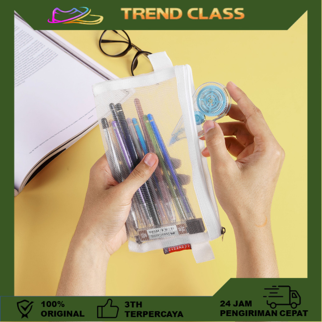 

Pencil Case Kano Tempat Pensil Sekolah Kuliah Kostak Sekolah Alat Tulis Kantor by Evernext [Trend Class]