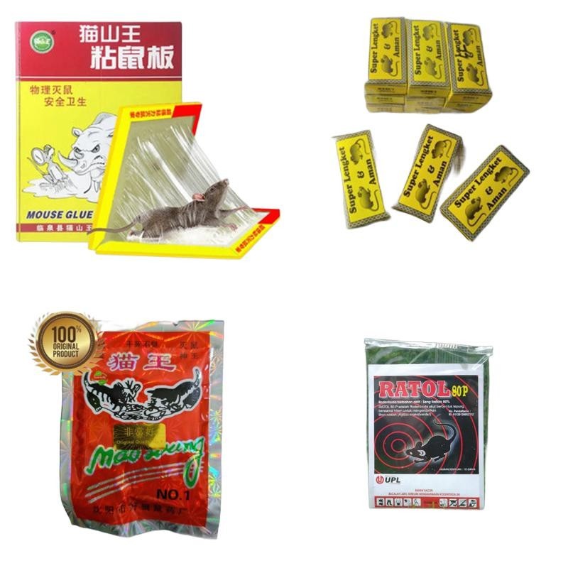 GPRT Aneka Racun Tikus Racun Kecoa Racun Cicak Racun Semut dan Lem Tikus