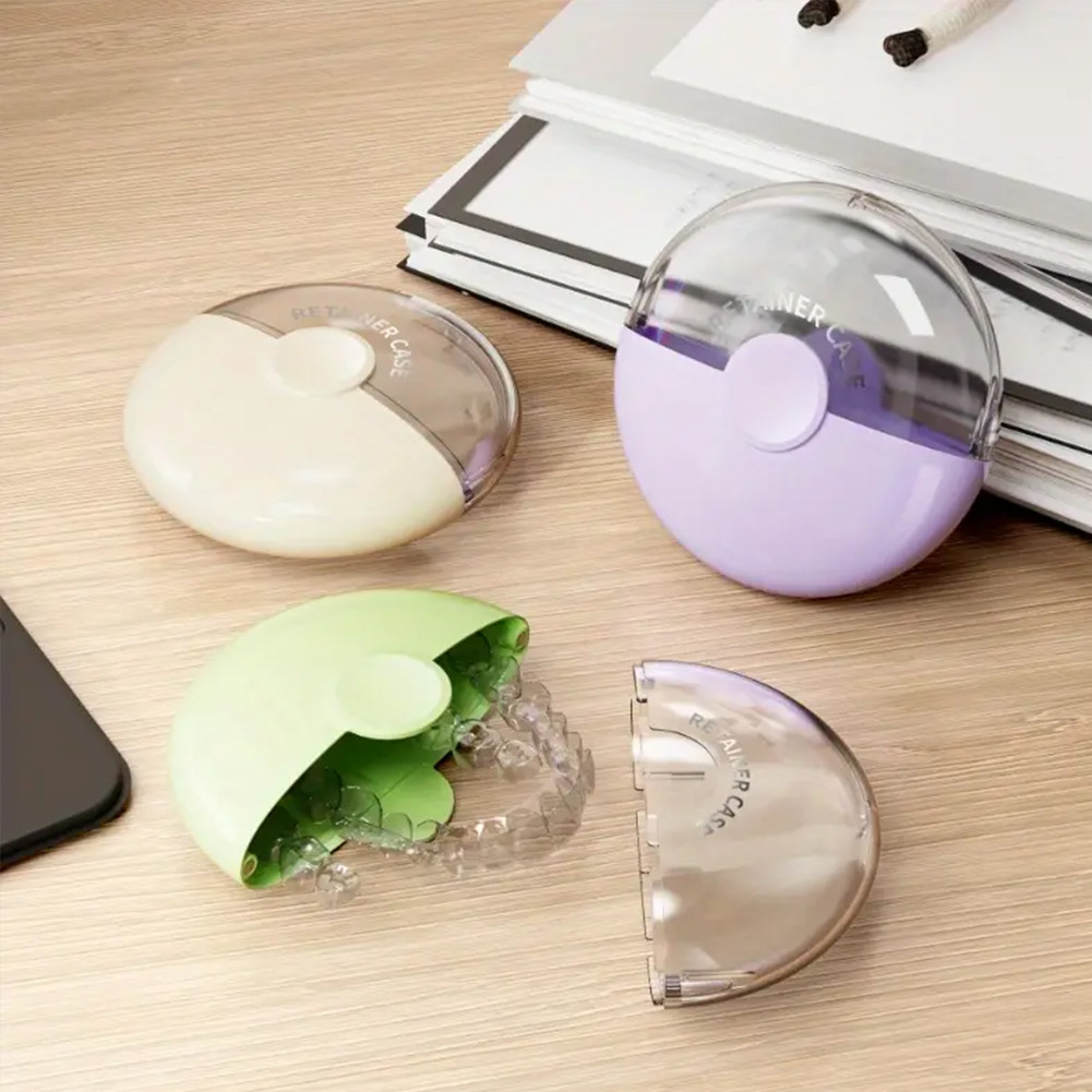 Portable Tempat Retainer Gigi / Retainer Gigi Kawat / Kotak Retainer Gigi / Portable Case Retainer G