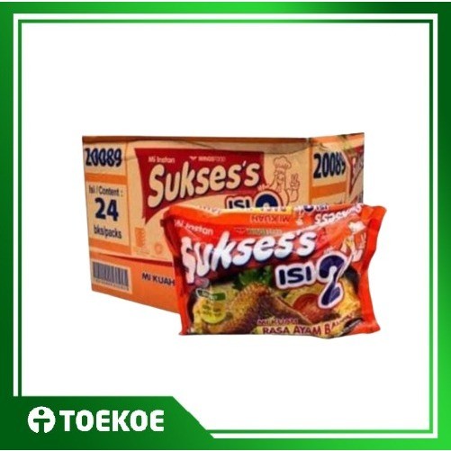 

TOEKOE Mie Kuah Sukses isi 2 Ayam Bawang1 Dus isi 24 Pcs
