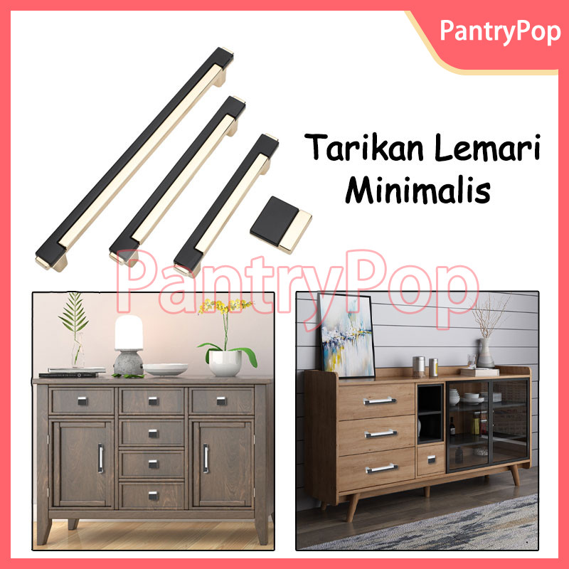 Tarikan Pintu Lemari Gaya Eropa Handel Pintu Lemari / Tarikan Lemari Minimalis / Lemari Dapur Anti K