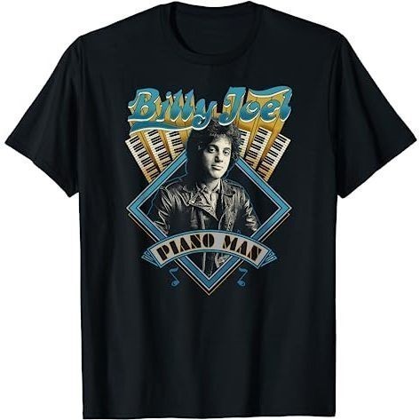 Baju Kaos Dewasa Billy Joel - The Piano Man