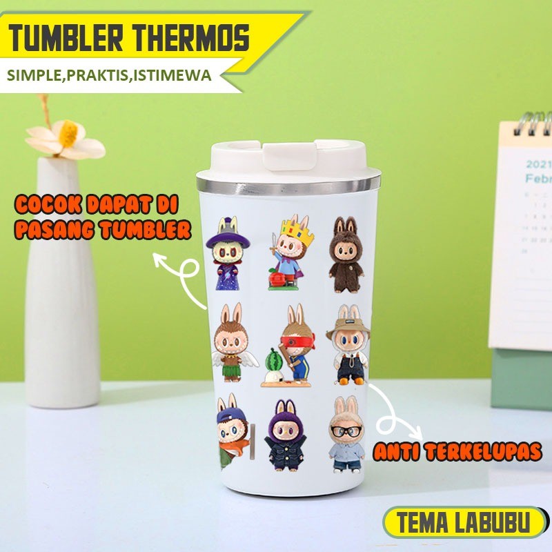 

LENOBI - STIKER DTF LABUBU VIRAL - STIKER TEMPEL 2 DIMENSI LABUBU - STIKER ANAK LUCU STICKER LABUBU