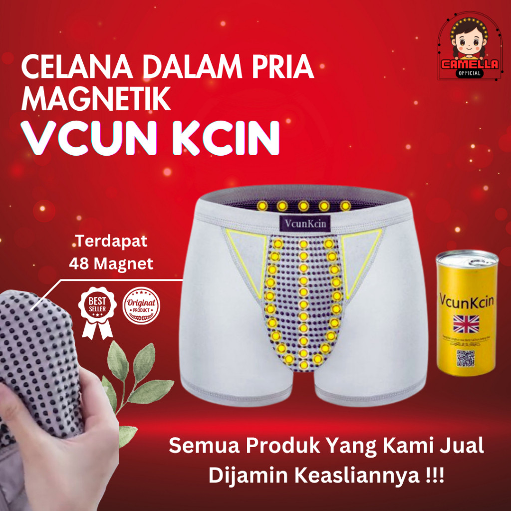 [COD] Celana Dalam  Nyaman Saat Di Pakai Terapi Keperkasaan Kesehatan Magnet Magnetic Magnetik Pembe