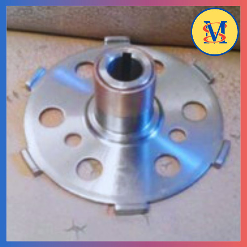 Dudukan Gigi Back Plate Kopling 6 Per Vespa PS PX – Komponen Kopling Vespa per Pcs